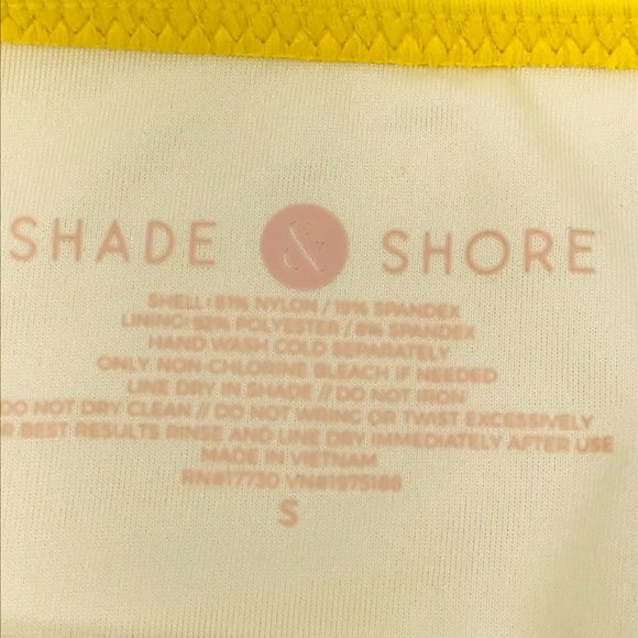 Shade And Shore Women's Sz Small 4-6 Low Coverage Cheeky Bikini Swim Bottom New - Picture 5 of 8